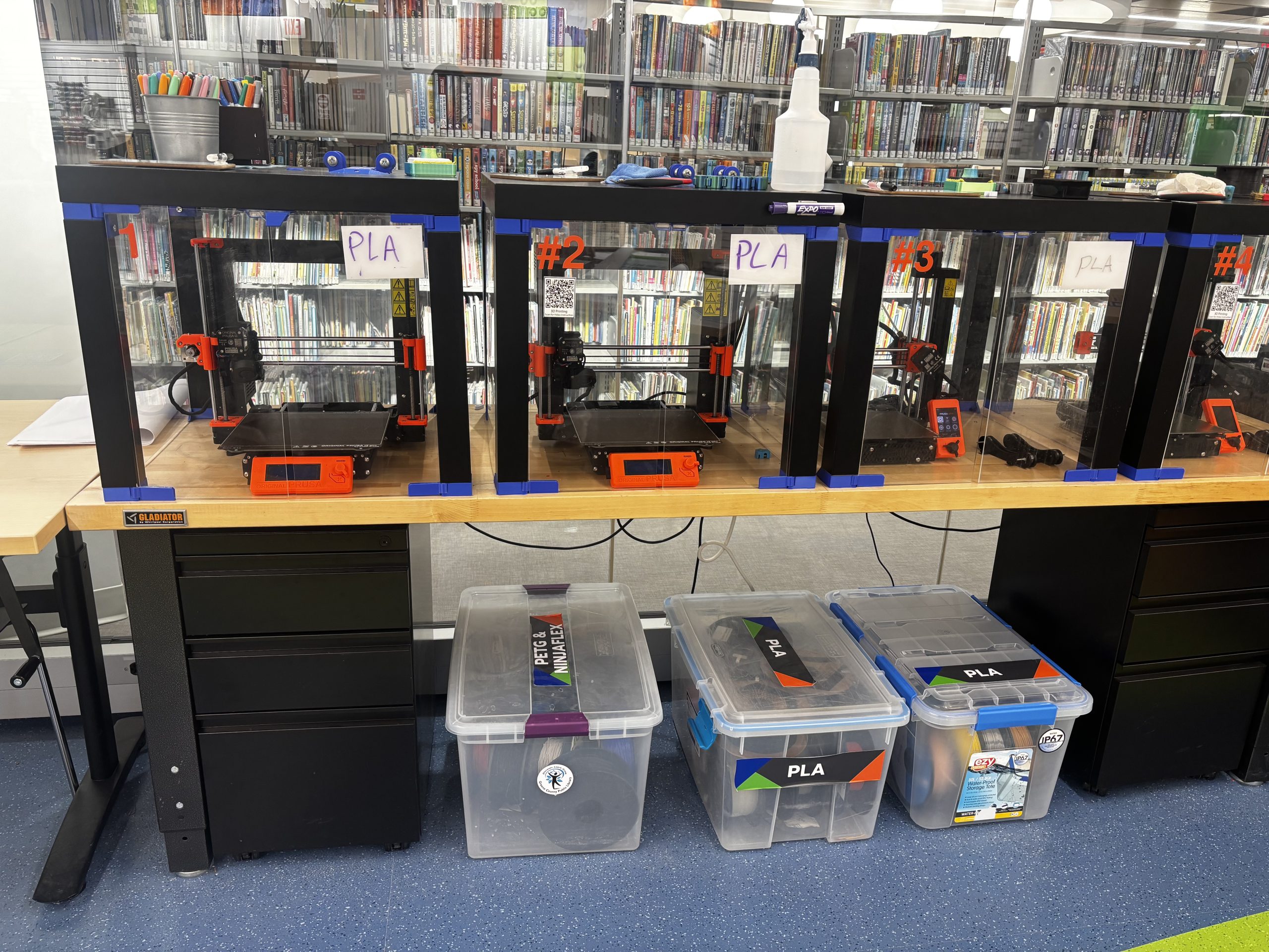 3D printers