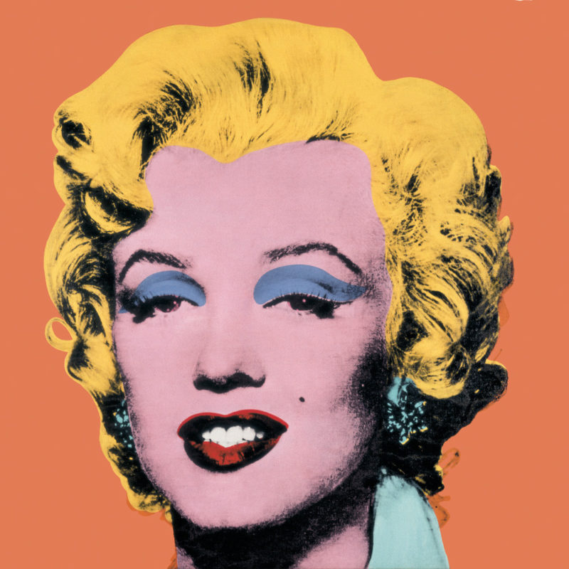 Marilyn Monroe painting by Andy Warhol
