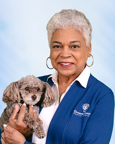 Trustee Marsha Bayless and Bruno
