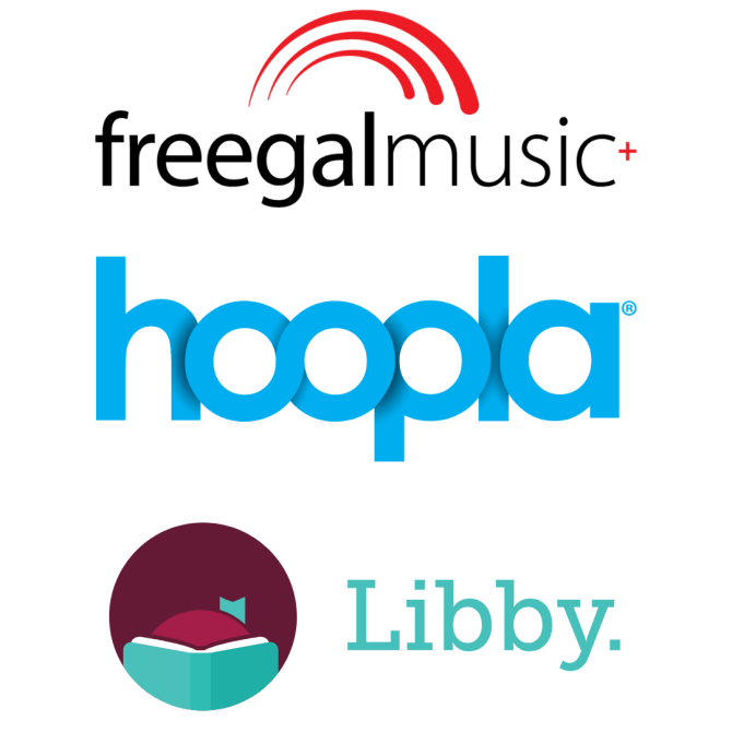 Freegal Music, Hoopla, Libby